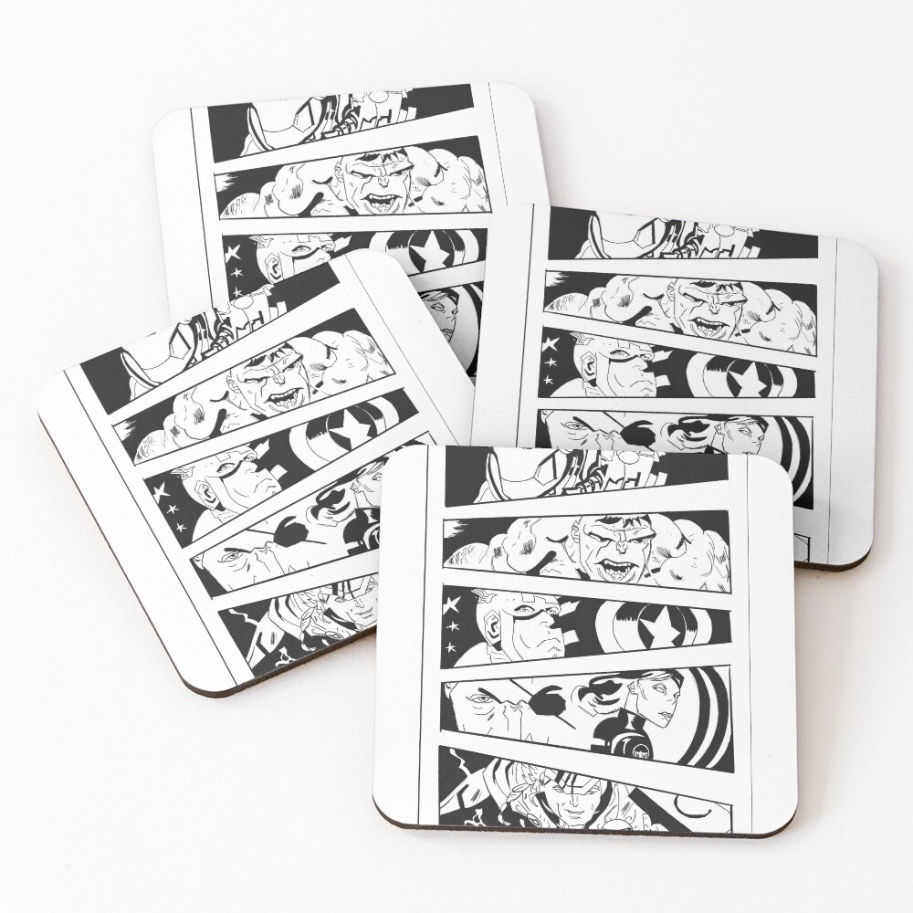 Item preview, Coasters (Set of 4) designed and sold by RomainDat.