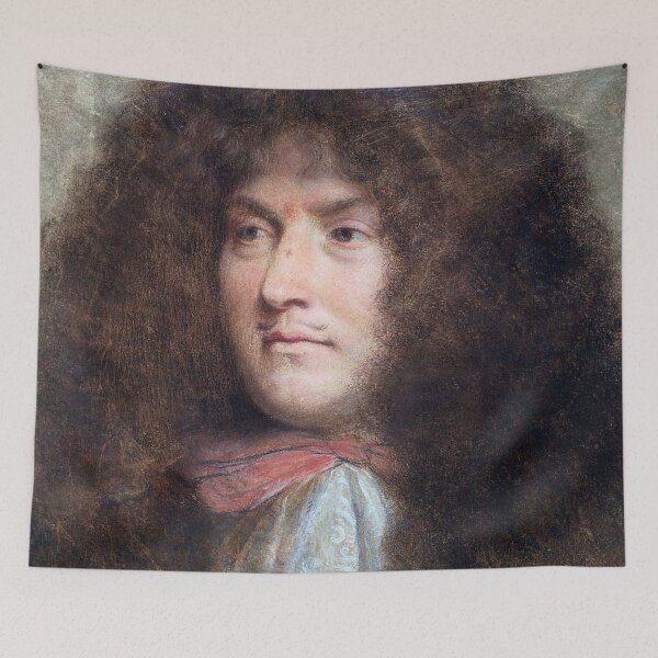 Item preview, Louis XIV Portrait by Charles Le Brun 1655 designed and sold by Vintage Designs +.