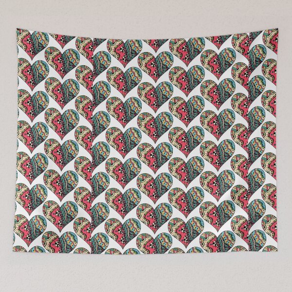 Item preview, psychedelic heart design designed and sold by ashdenent.