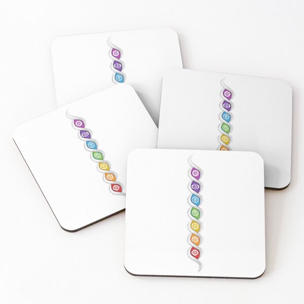 Item preview, 7 Chakra Symbols - 47 VT WBG designed and sold by chakraplaza.