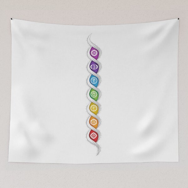 Item preview, 7 Chakra Symbols - 47 VT WBG designed and sold by chakraplaza.