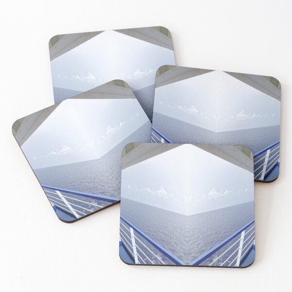 Item preview, Exterior blue floor of a cruise ship, shiny and wet designed and sold by Flavio Vieri.