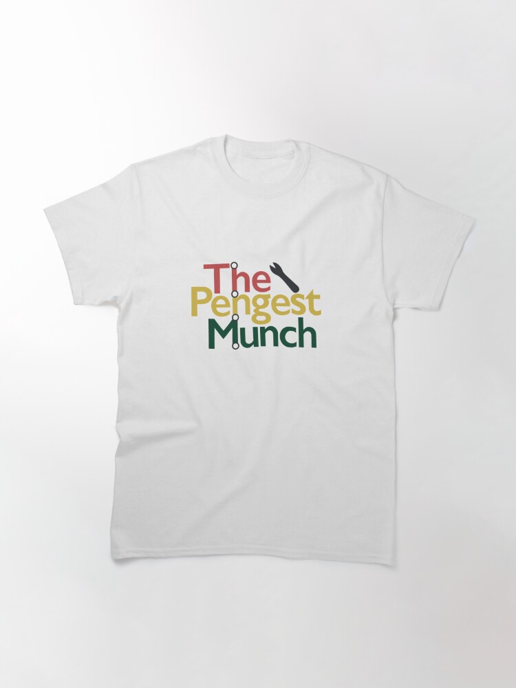 the pengest munch t shirt