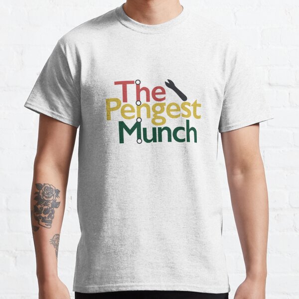 the pengest munch t shirt