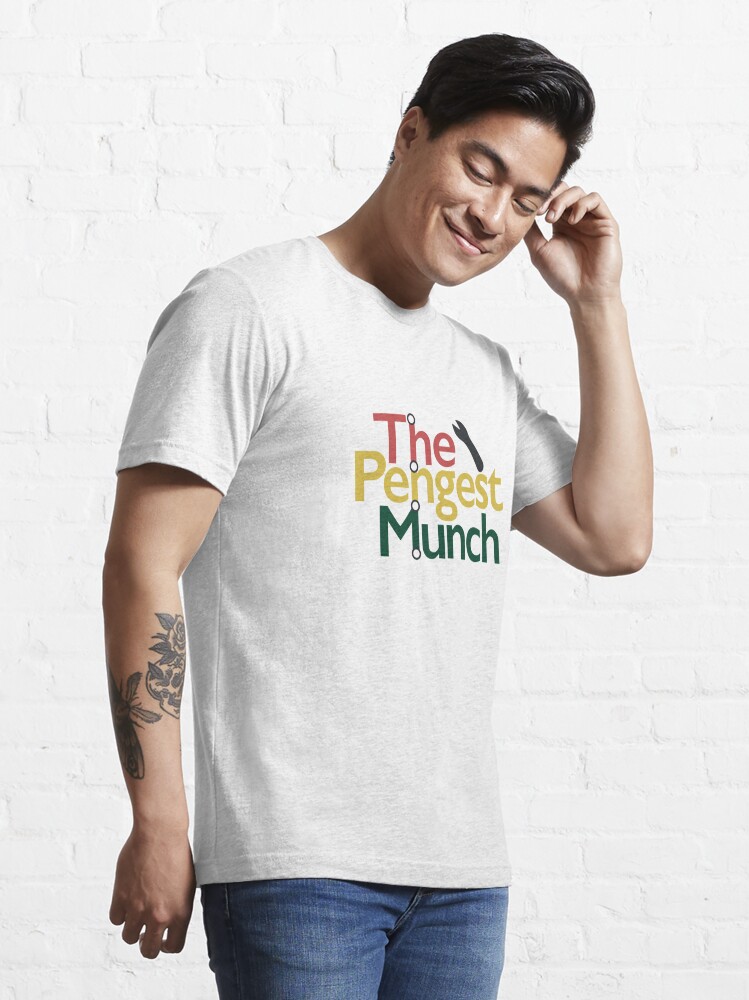 the pengest munch t shirt