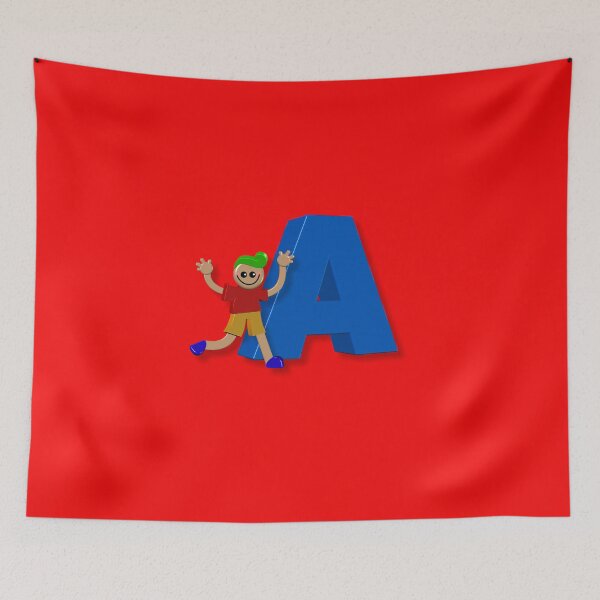Item preview, Letter Initial A Boy Child Baby Personalised Alphabet designed and sold by WizardsWorld.