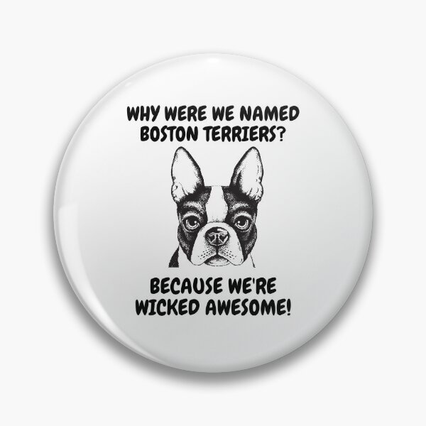 Item preview, Why Were We Named Boston Terriers? designed and sold by MRCoopGroup.