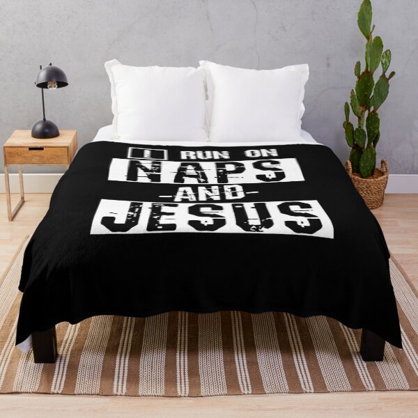 Item preview, I Run On Naps And Jesus Christ  designed and sold by bestshirtdesign.