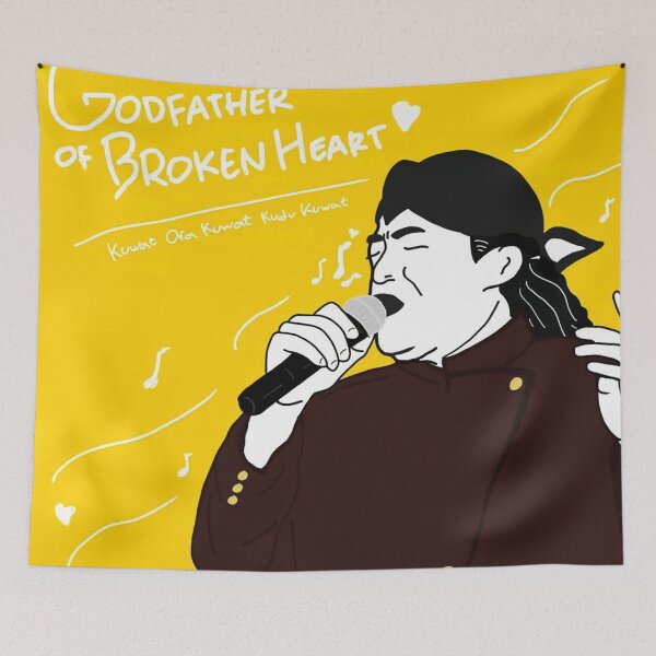 Item preview, Godfather Of Broken Heart Didi Kempot designed and sold by LolaWheeler.