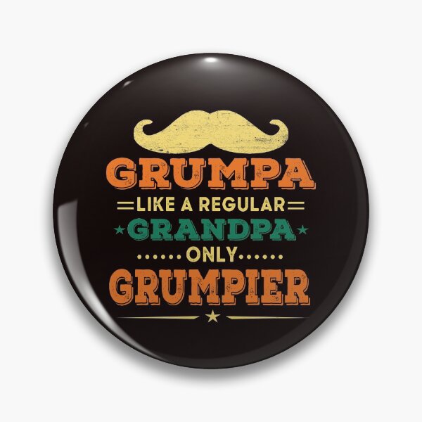 Item preview, grumpa like a regular grandpa only grumpier funny Mens Best Papa grandpa Dad Shirt, fathers day gift designed and sold by Majesticoo.