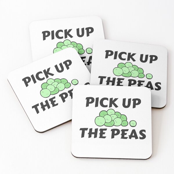 Item preview,  PEAS,FUNNY FOOD QUOTES designed and sold by Sharon111.