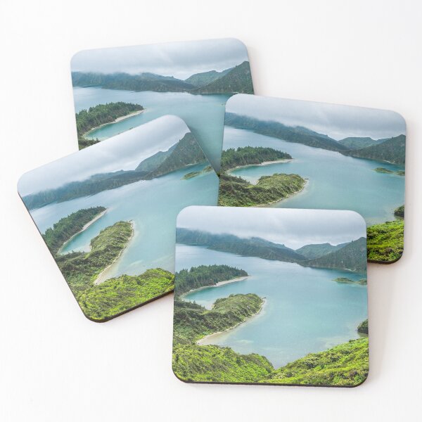 Item preview, Lake in the mist, Azores, Portugal designed and sold by SunnyPortugal.