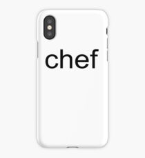 SP - Chef iPhone Case