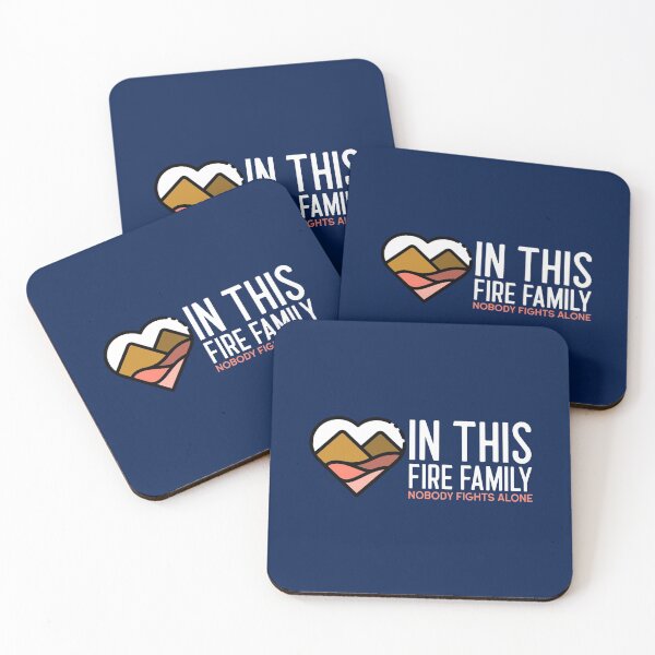 Item preview, In this fire family nobody fights alone designed and sold by Firefamily.