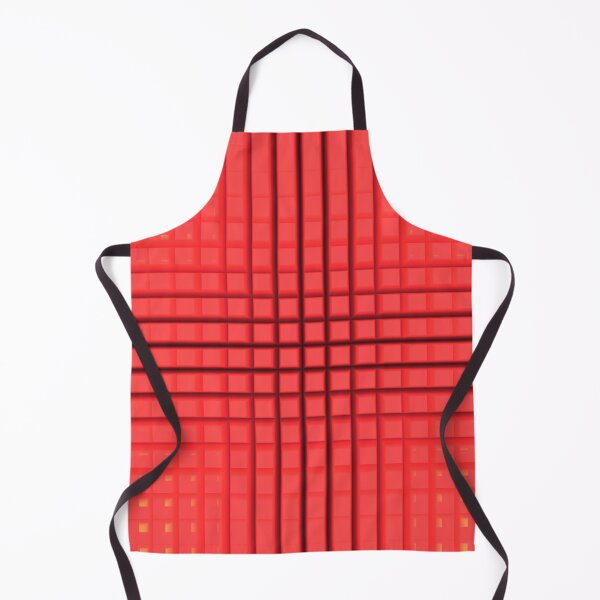 Item preview, Scarlet Cross Grid - Digital Abstract Art 3d Cube Pattern designed and sold by Dator-Abstracts.