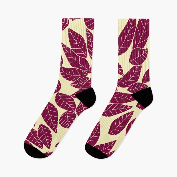 Item preview, Autumn Leaf Pattern - Maroon Color designed and sold by MoonsmileProd.