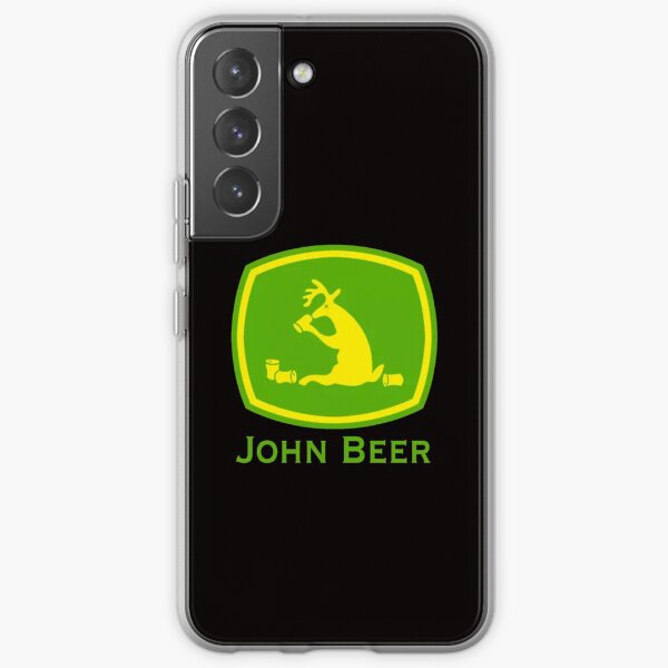 John Beer Traktor Beer Fun Shirt Rentier mit Alkohol Saufshi Samsung Galaxy Soft Case