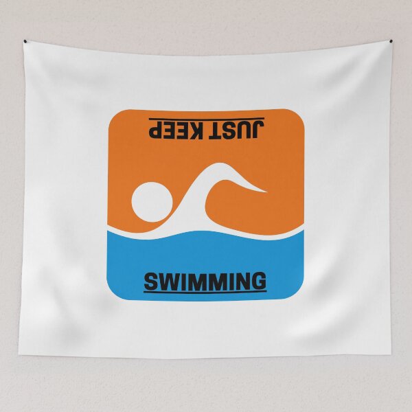 Item preview, ๋Just Keep Swimming Time designed and sold by Jecelynshop.