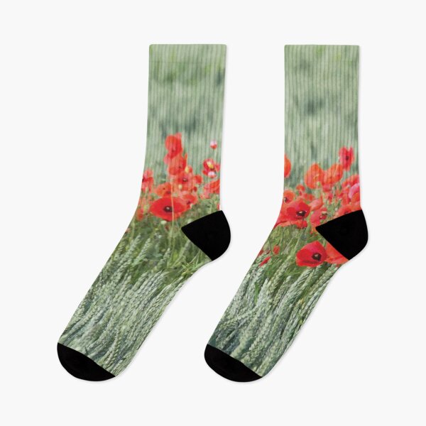 Item preview, Wild Poppies in a Wheatfield designed and sold by PlanetPrints.