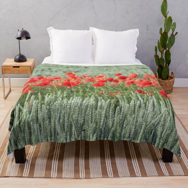 Item preview, Wild Poppies in a Wheatfield designed and sold by PlanetPrints.