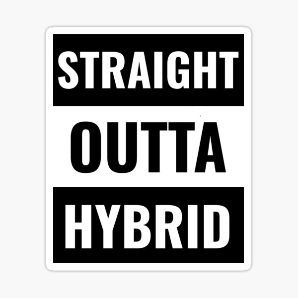Hybrid School for Teachers and Kids Sticker