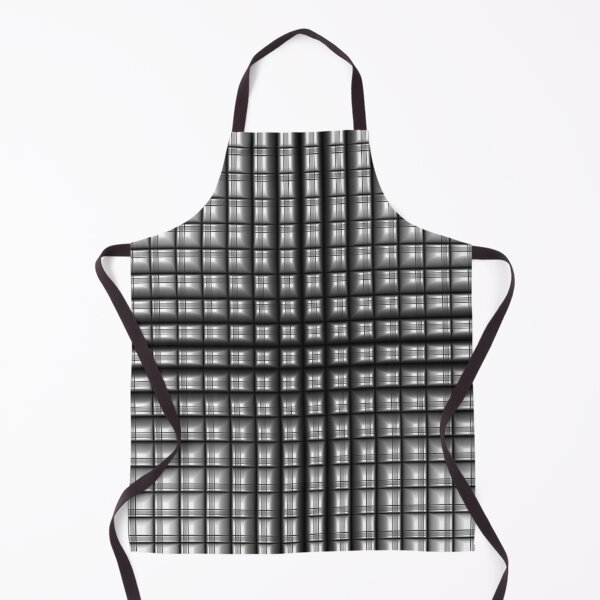 Item preview, Stainless Steel Cross - Digital Abstract Art 3d Cube Grid Pattern designed and sold by Dator-Abstracts.
