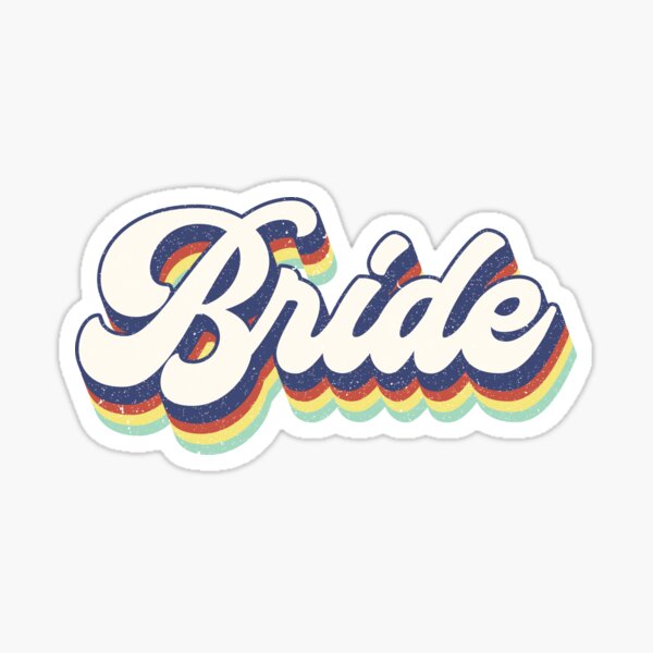 Item preview, Retro Bride designed and sold by HydePrints.