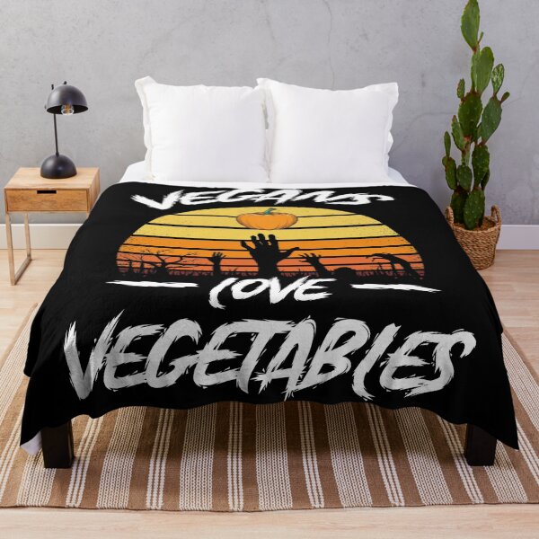 Item preview, VEGANS LOVE VEGETABLES FUNNY HALLOWEEN GIFT designed and sold by TheFirstOne.