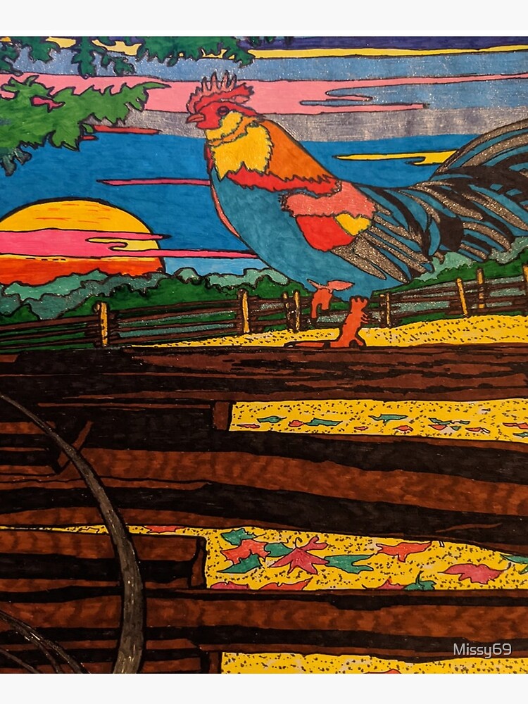 Colorful Rooster by Missy69