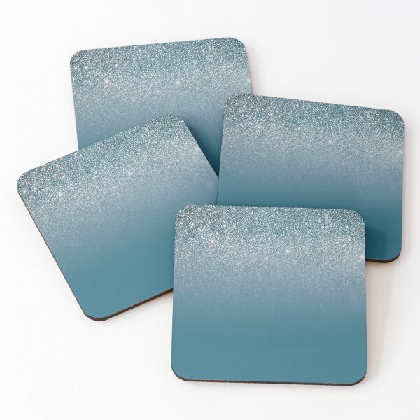 Item preview, Blue glitter ombre  designed and sold by ColorsHappiness.