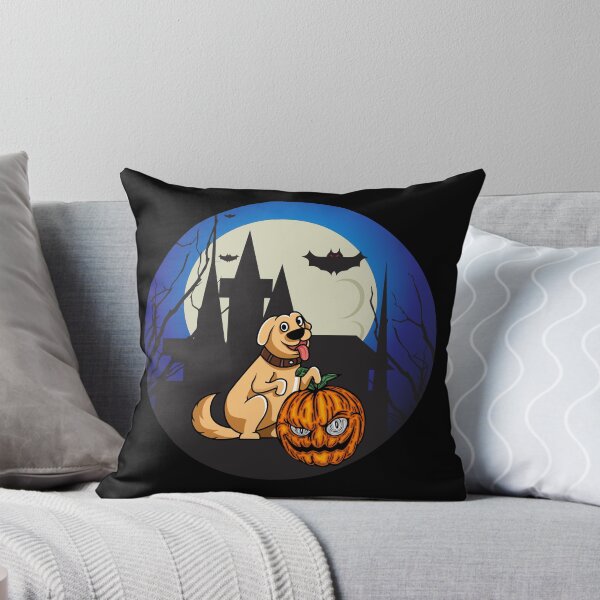 Item preview, Halloween Dog With Pumpkin designed and sold by DELMEO.