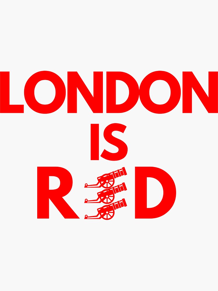 "London Is Red" Sticker for Sale by Tsweets Redbubble