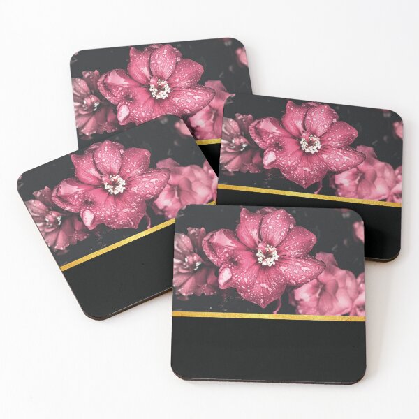 Item preview, Pink flowers  designed and sold by ColorsHappiness.
