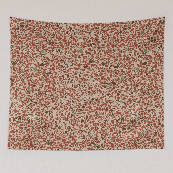 Item preview, Vector brown baritalia terrazzo mosaic texture seamless background.  designed and sold by jamiesoondesign.