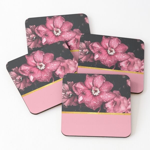 Item preview, Pink flowers 2 designed and sold by ColorsHappiness.