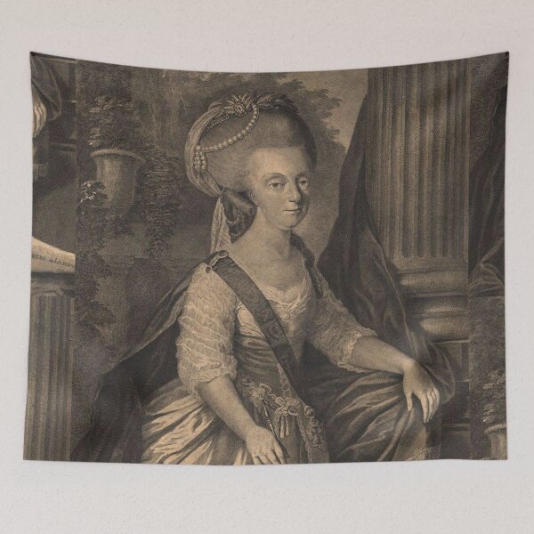 Item preview, maria II of portugal vintage  portrait   designed and sold by Vintage Designs +.