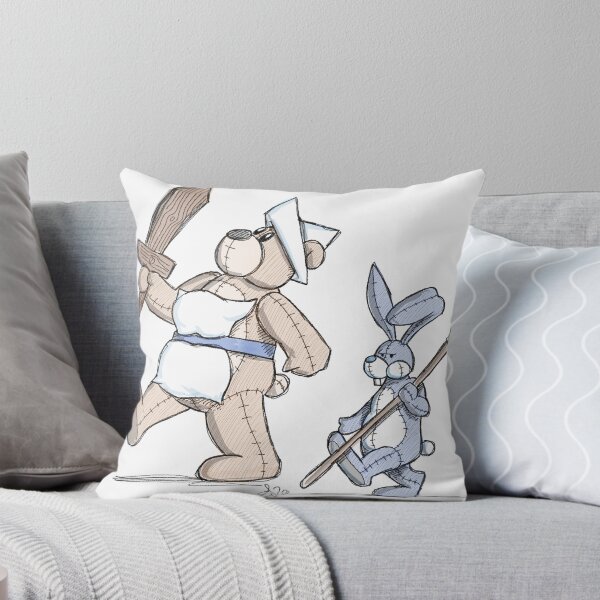 Artikelvorschau, Die weiteren Abenteuer von Teddy und Hase entworfen und verkauft von Pittstop.