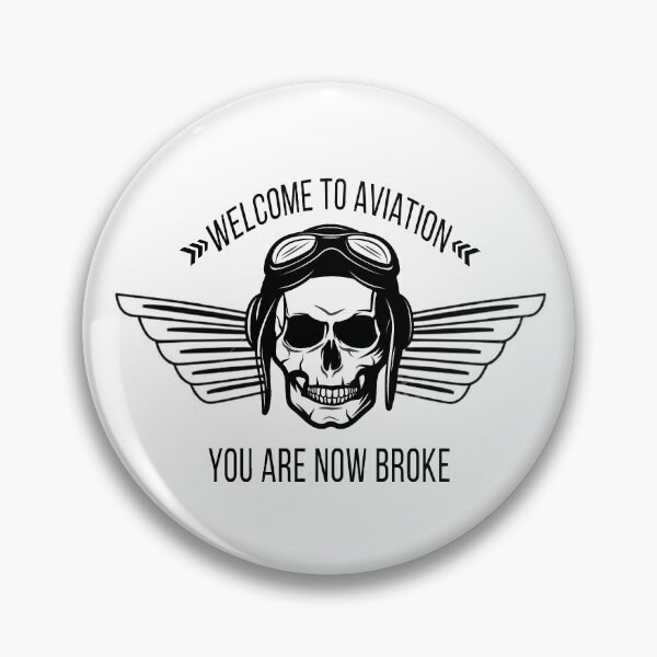 Item preview, Skull Aviator designed and sold by TheSkyStore.