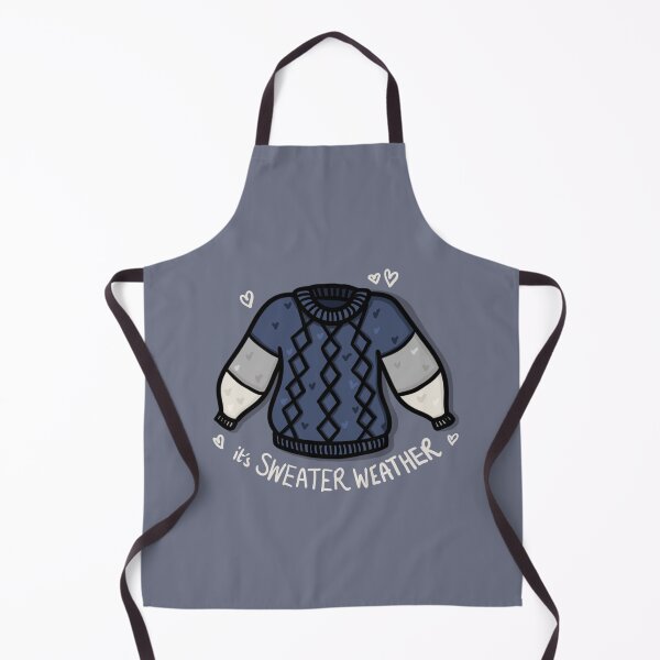 Item preview, It's Sweater Weather! Cute Autumn Winter Sweater Design with Quote designed and sold by AlmightyClaire.