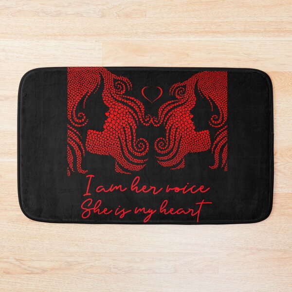 Item preview, I Am Her Voice She Is My Heart designed and sold by Not A Typical  Teacher.