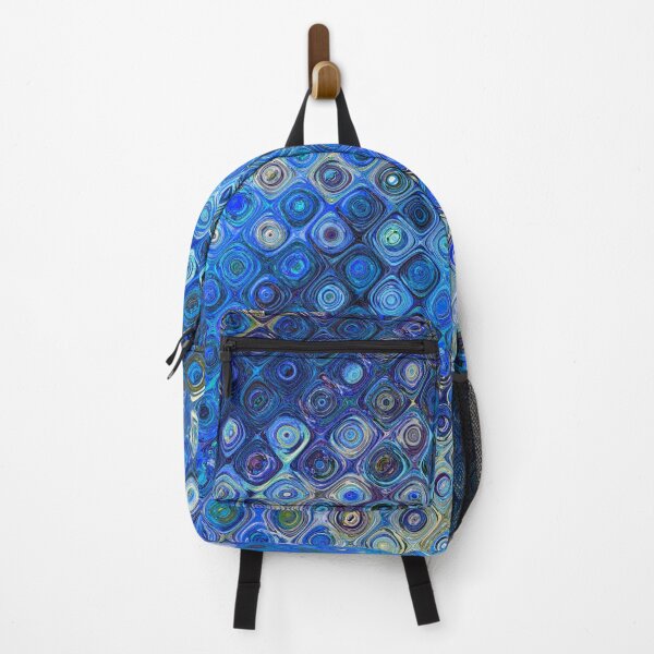 Item preview, Blue Circle Autumn Pattern designed and sold by MoonsmileProd.