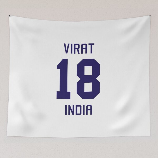 Item preview, Virat Kohli | 18 | Indian Cricket Jersey designed and sold by CHAMPION WARRIOR.