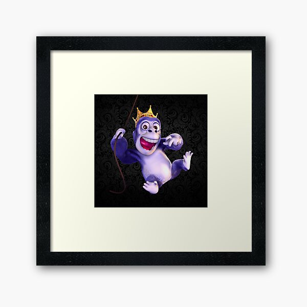 Vista previa del artículo con la obra «King Gorila », diseñado y vendido por tanduksapi.