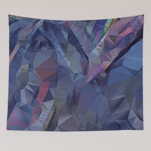 Item preview, Flowing triangles of color designed and sold by puravidavisions.