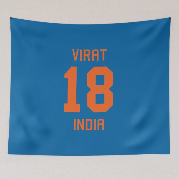 Item preview, Virat Kohli | 18 | Indian Cricket Jersey designed and sold by CHAMPION WARRIOR.