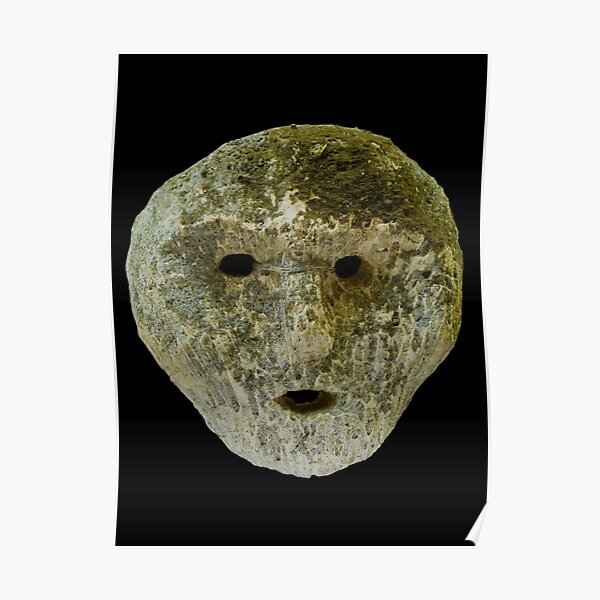 Coral - Timorese Mask Poster