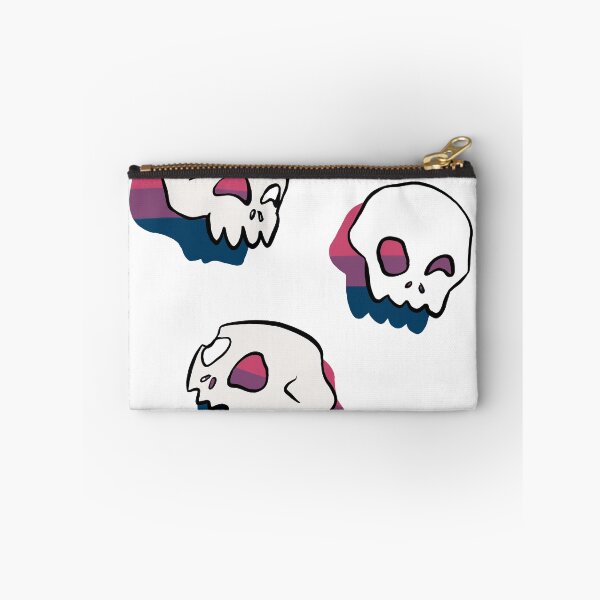Item preview, Bisexual Pride Skull Set designed and sold by Echsentanz.