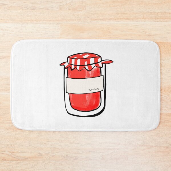 Item preview, Ruby is my Jam designed and sold by ienjoydogs.