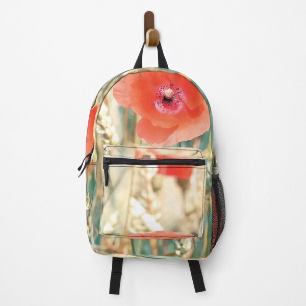 Item preview, Red Poppies Growing in a Wheat Field designed and sold by PlanetPrints.