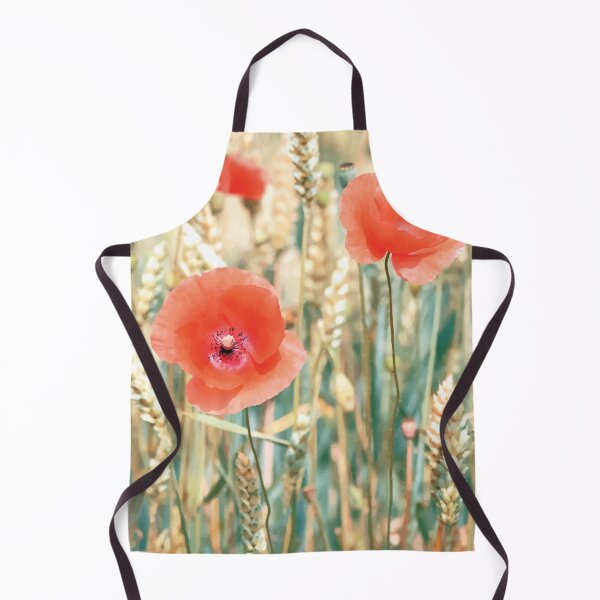 Item preview, Red Poppies Growing in a Wheat Field designed and sold by PlanetPrints.